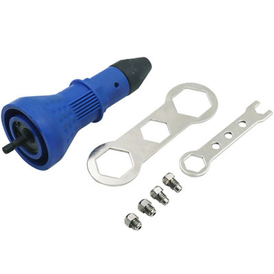 Cordless Riveter Drill Adaptor Insert Nut Tool Riveting Dril