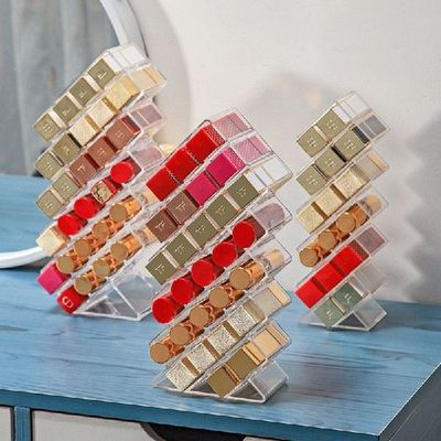 Lipstick Holder Make-up Organizer Cosmetic Storage Box Lip