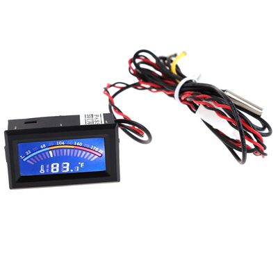 Thermometer Temperature LCD Meter Gauge PC Mod C/F with Prob