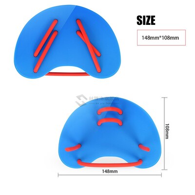 Professional Swimming Paddles Swimming Hand Fins Strokes Pra