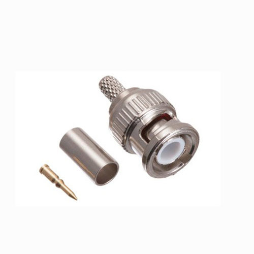 BNC Male Plug Window Crimp Connector Converter For RG316 RG1
