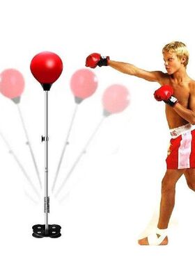 Boxing Ball Speed Punching Bag Height Adjustable Muay Thai