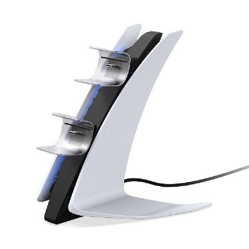 Game Controller Handle Dual Charger Dock for Sony PS5
