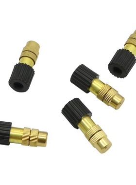 Brass Atomization Mist Nozzles Adjustable Sprinkler 6mm