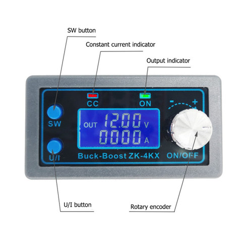 ZK-4KX Programmable Digital Control Buck Boost Converter DC
