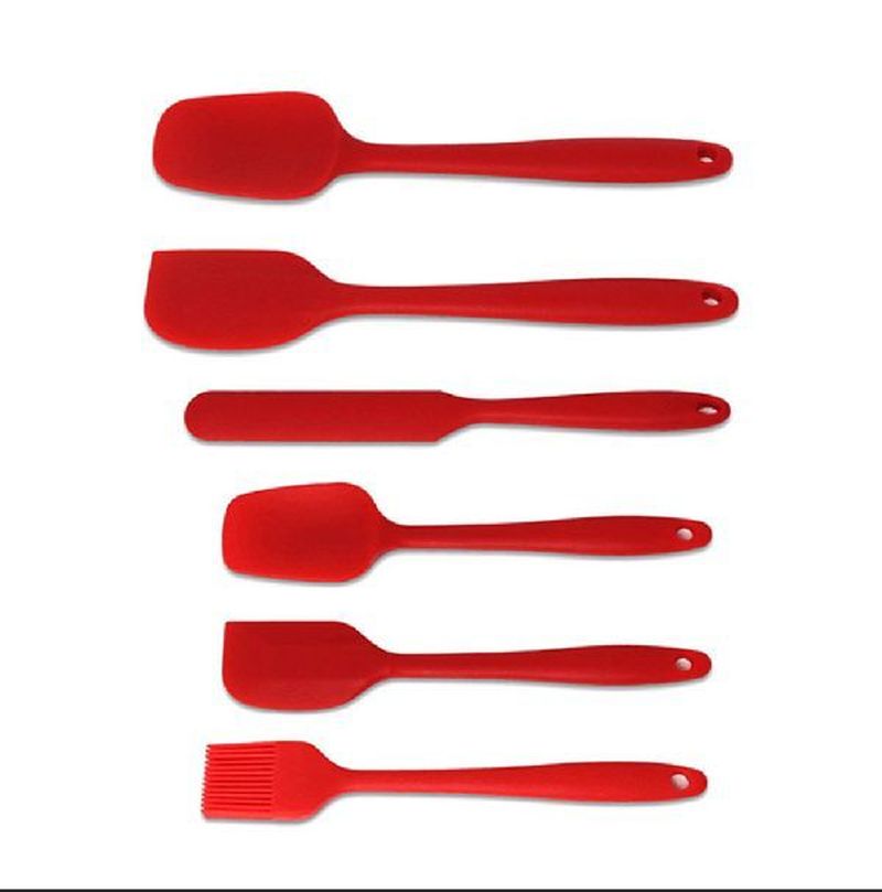 Professional Food Grade Silicone Spatula Set for Cooking