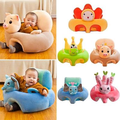Creative Cartoon Baby Sofa Cover Super Soft Crystal Learning