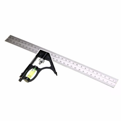 Combination Square Ruler Engineers Level Measuring Tool 300m