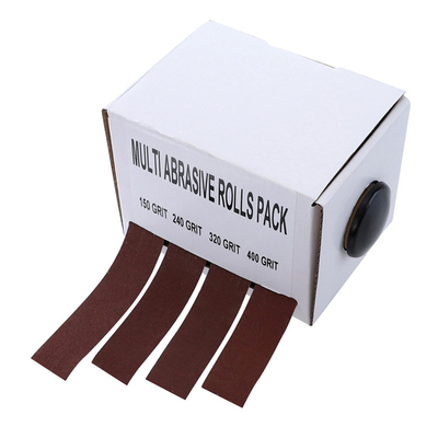 4pcs Sanding Belt Roll Extractable Emerys Roll Carpentry