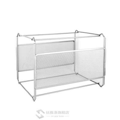 Hanging File Folder Box Mesh Metal File Organizer Box Hangin