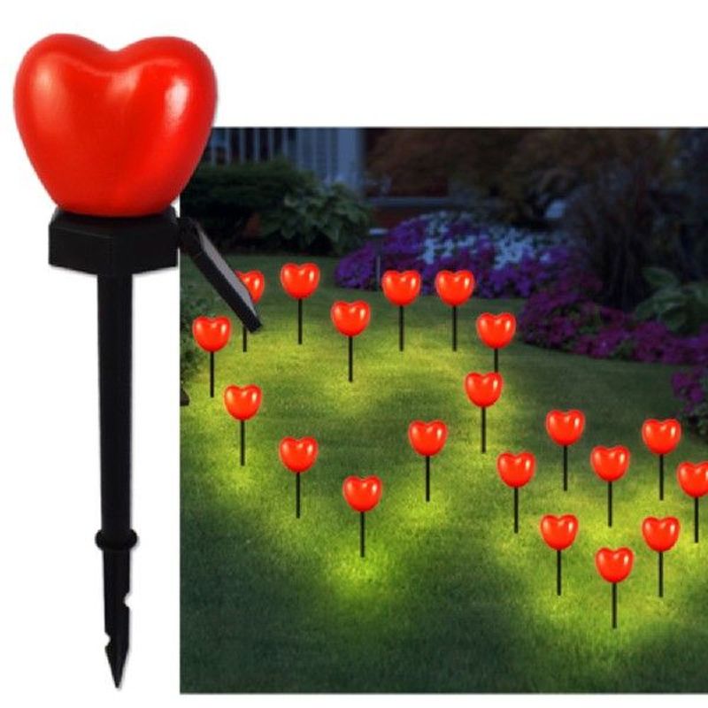 Solar Garden Lawn Light Love-shaped Waterproof Romantic