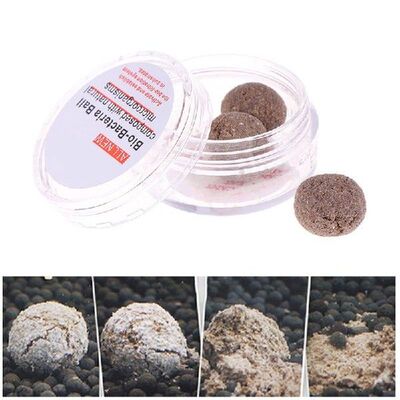 3Pcs water quality stabilizer nitrifying bacteria ball
