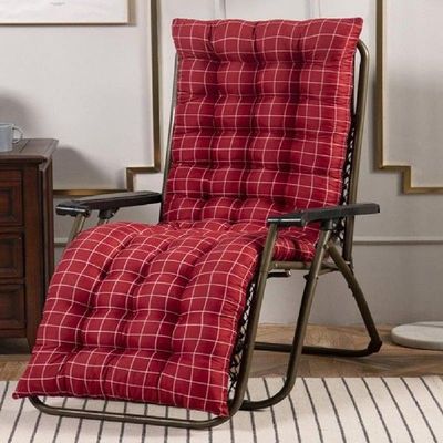 Long Cushion Recliner Chair Cushion Thicken Foldable