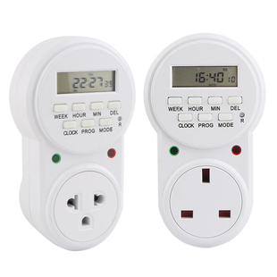 240V Socket 13A Timing Switch Electron Timer