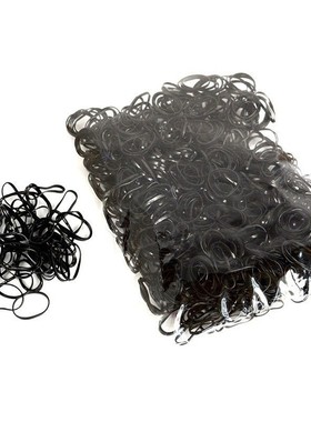 *2000pcs/set Disposable Mini Small Clear Rubber Hair Elastic