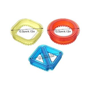 3pcs Bread Molds Plastic DIY Sandwich Cutter Sealer