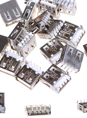 20pcs USB 2.0 4Pin A Type Female Socket Connector G54 2 feet