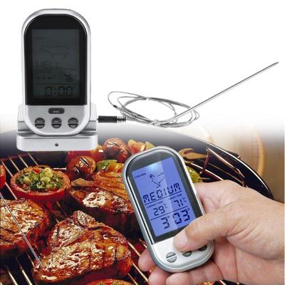 Probe Cooking Meat Large LCD Backlight Food Grill Remote Coo