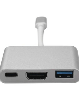 USB 3.1 Hub USB-C To USB 3.0/ HDMI/ Type C Charger Adapter F