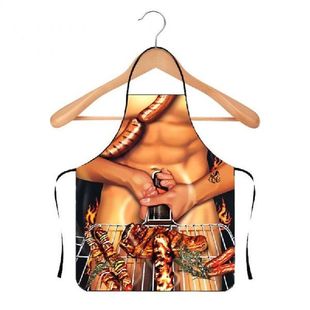 Muscle Man Funny Funny Apron Baking Accessories Aprons For