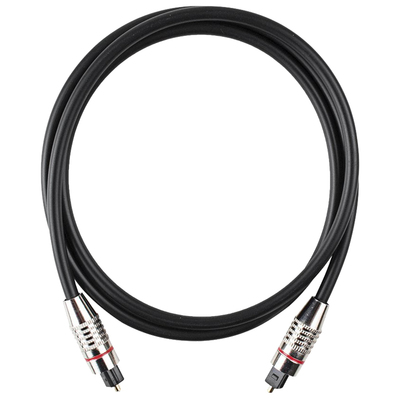 Optical Cable 3.3 Feet 1 Meters Male to Male Nickel Plated w