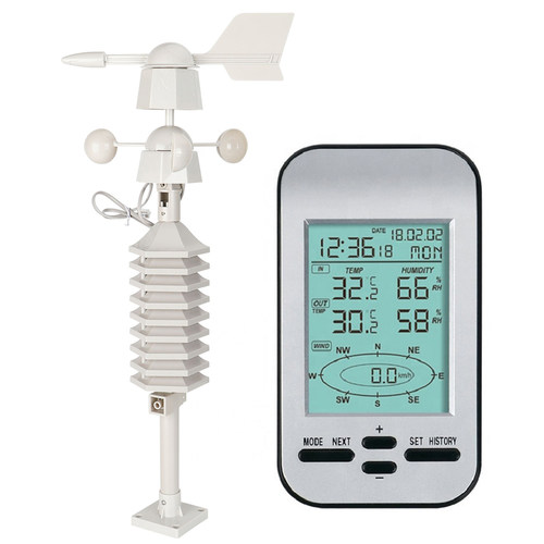 RF 433MHz Wireless Indoor Outdoor Weather Station Digital
