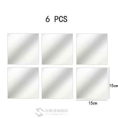 Bathroom Mirror Wall ers Decal 3D Self-adhesive Film Plastic