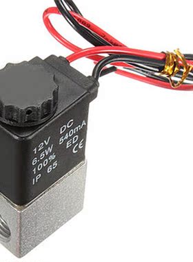 1/4 Inch NPT Female Port 2 Way Normally Closed Pneumatic 12V