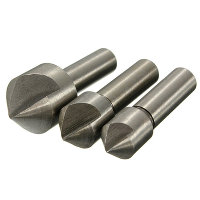3pcs HSS Countersink Drill Bit Set 90 Degree Chamfering End