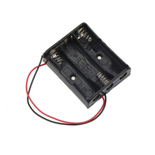 AA Power Battery Storage Case Plastic Box Holder With 3 Slot