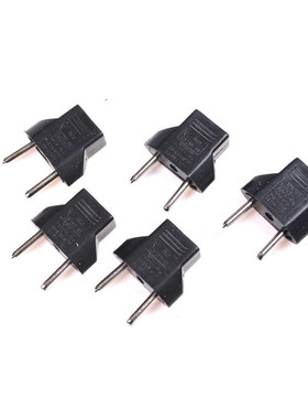 5PcsUS to EU Euro Europe AC Power Plug Converter Travel Ada
