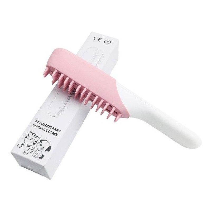 Pet Odor Eliminator Brush Electric Ozone Generator Massage