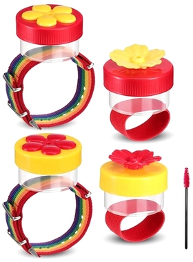 Hot Bird Feeder Set with 2 Pcs Humming Bird Feeders Ring