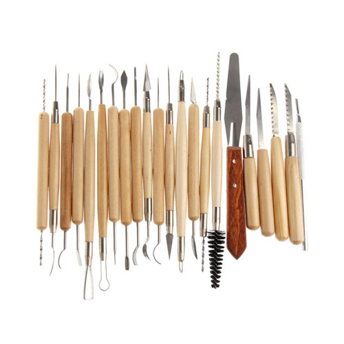 22PCS Art Tools Kit Set  Pack of 22 Polymer Clay Pottery Cer