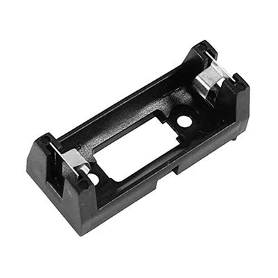Shell 3V CR123A Button Cell Sockets Holder Case Black