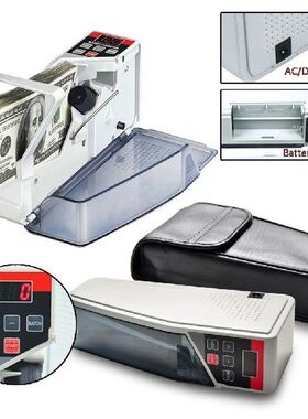 V40 Portable Money Counter Currency Note Bill Cash Banknote
