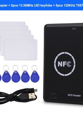 RFID Duplicator Copier 125KHz 13.56MHz NFC Smart Card Reader