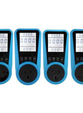 EU/US/AU/UK Wattmet Power Meter Energy Meter Wattmeter Power