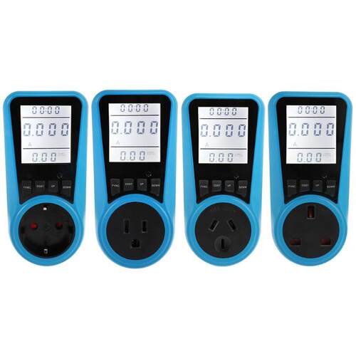 EU/US/AU/UK Wattmet Power Meter Energy Meter Wattmeter Power