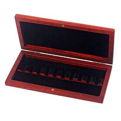 Redwood Clarinet Reed Case with Flannel Inner Moisture