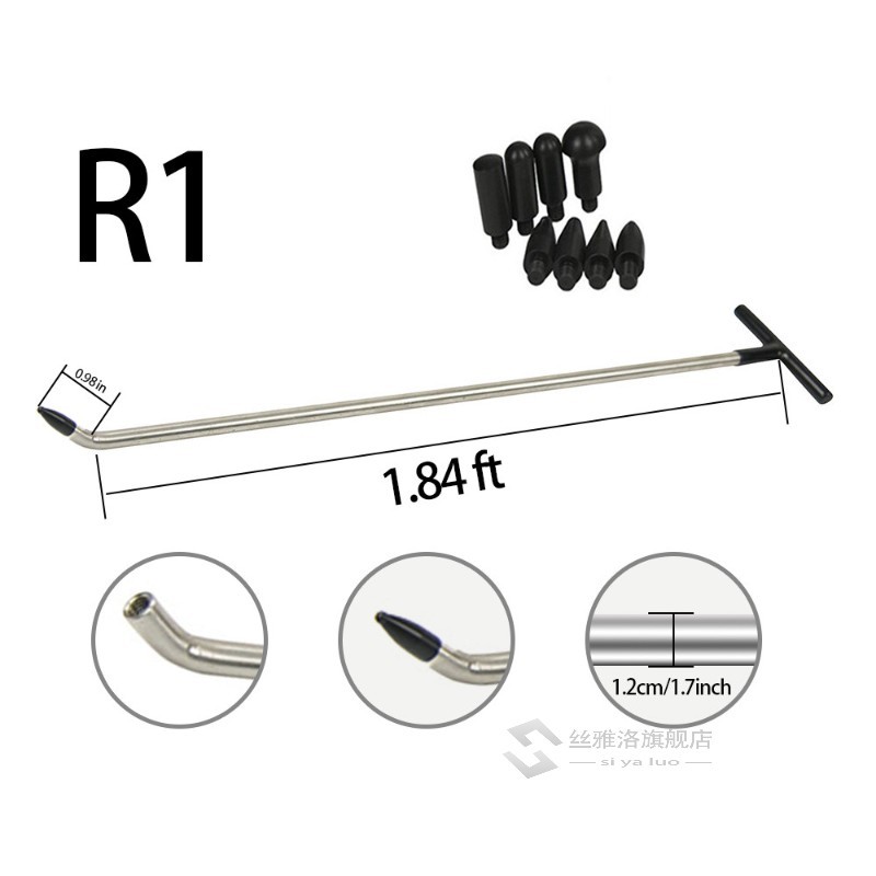 1pc Newly Design PDR Rods Tools PDR Hook Tools Push Rod with