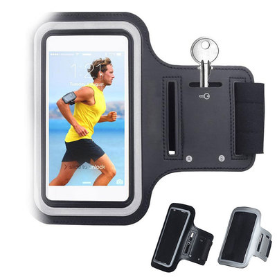 BLACK Waterproof Gym Sports Running Armband for Iphone 11 Pr