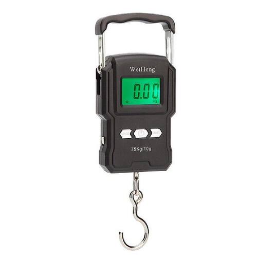 75Kg 10g Rechargeable LCD Digital Scale with 1m Ruler