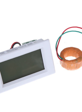 AC Ammeter Voltmeter LCD Panel Amp Volt Meter 100A 300V IP23