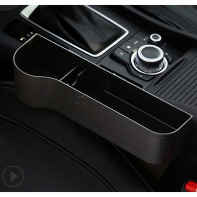 Left / Right niversal Car Seat Crevice Gaps Storage Box ABS