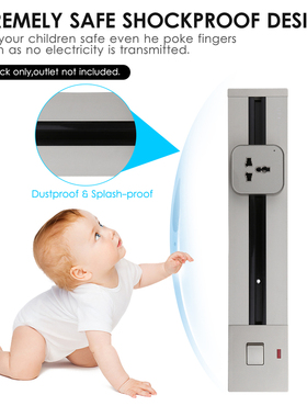 Removable Outlet Track System Concealed Type 6000W High