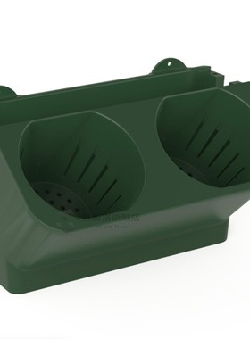 AMKOY Self Watering Flower Pot Stackable Wall Planter Garden