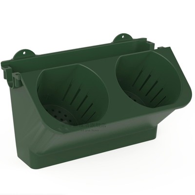 AMKOY Self Watering Flower Pot Stackable Wall Planter Garden