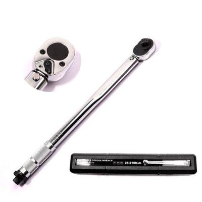 Quality Mechanical preset Torque wrench 28-210NM 1/2 Square