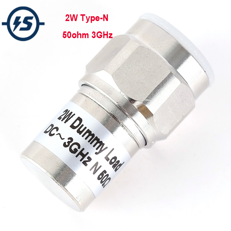 2W Type-N Male RF Coaxial Dummy Load 2watt DC-3.0GHz 50ohm 3
